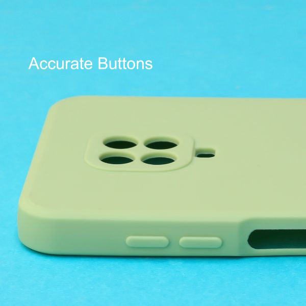 Light Green Candy Silicone Case for Redmi note 9 Pro