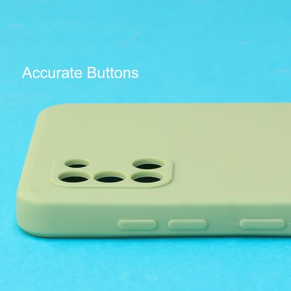 Light Green Candy Silicone Case for Samsung A31