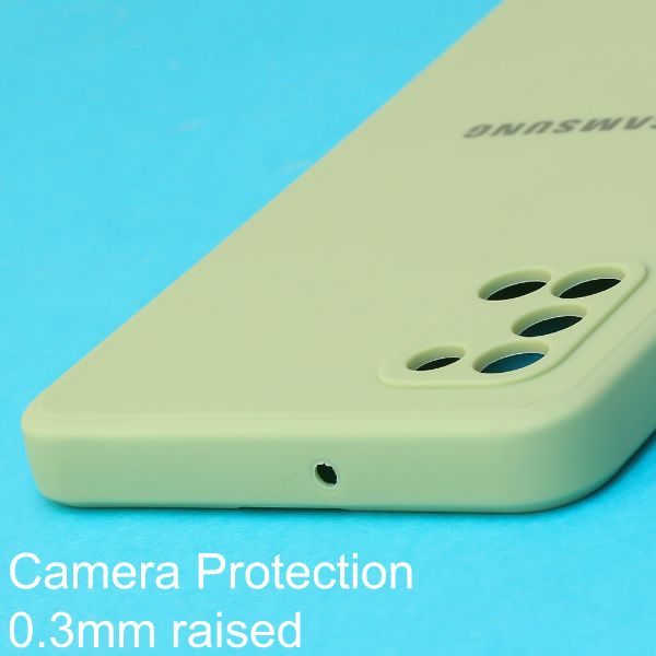 Light Green Candy Silicone Case for Samsung A31