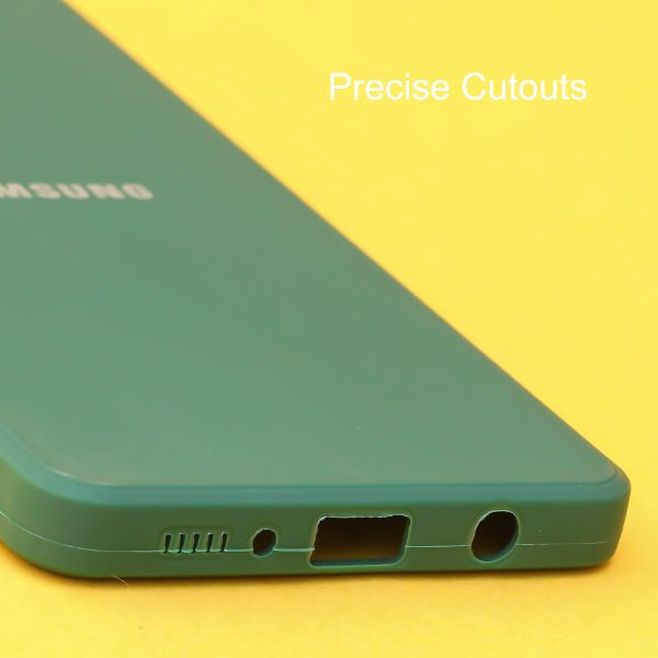 Dark Green Candy Silicone Case for Samsung A51