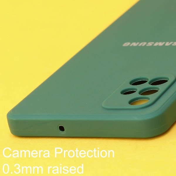 Dark Green Candy Silicone Case for Samsung M51