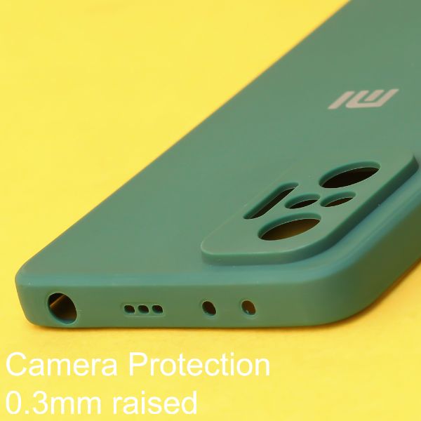 Dark Green Candy Silicone Case for Redmi Note 10 Pro