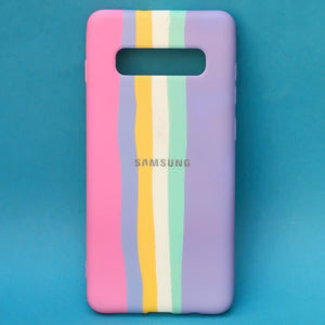 Spectrum Silicone Case for Samsung S10 plus