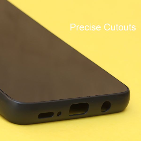 Black mirror Silicone  case for Samsung S9 plus