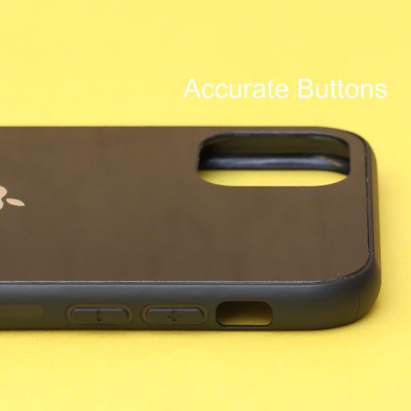Black mirror Silicone case for Apple iphone 13 Mini