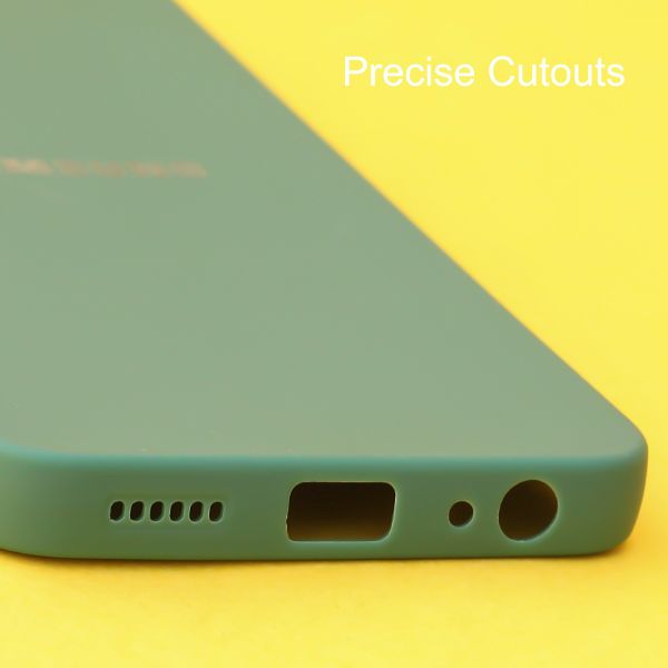 Dark Green Spazy Silicone Case for Samsung A22