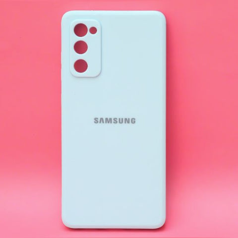 Light Blue Candy Silicone Case for Samsung S20 FE