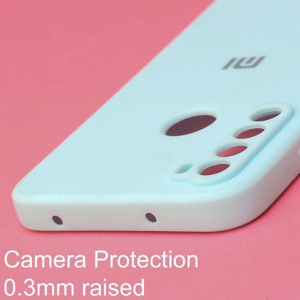Light Blue Candy Silicone Case for Redmi Note 8