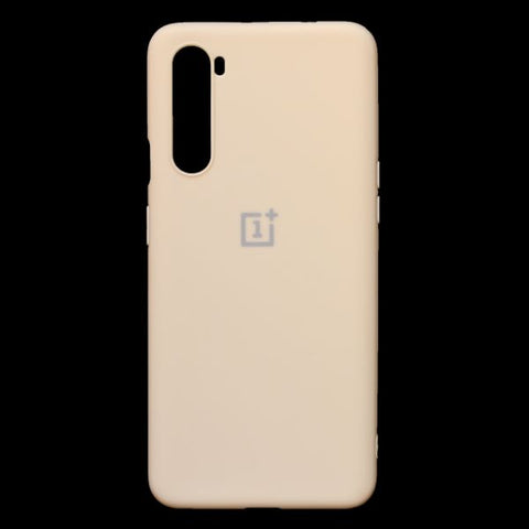 Cream Silicone Case for Oneplus Nord