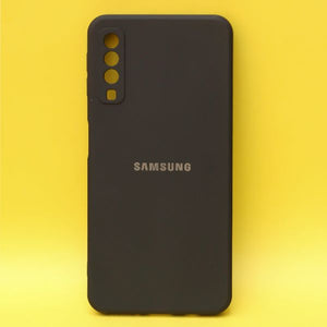 Black Candy Silicone Case for Samsung A7 2018