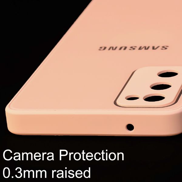 Peach camera Safe mirror case for Samsung S20 FE