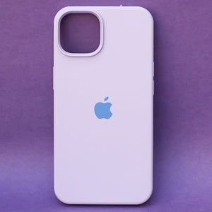 Purple Original Silicone case for Apple iphone 14 Plus