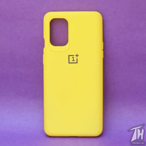 Yellow Silicone Case for Oneplus 9