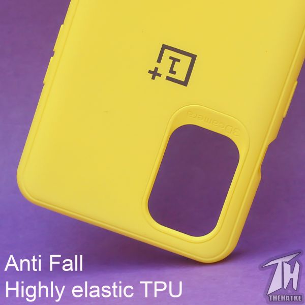 Yellow Silicone Case for Oneplus 9