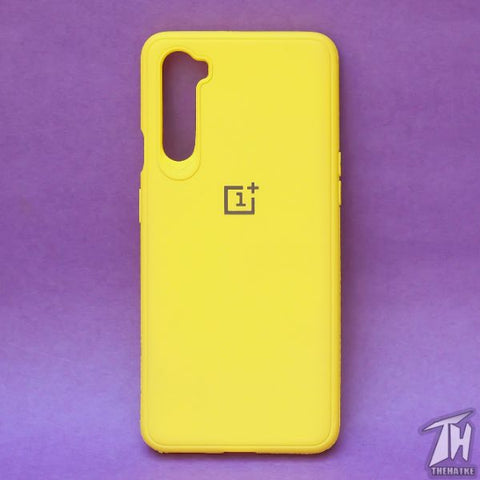 Yellow Silicone Case for Oneplus NORD