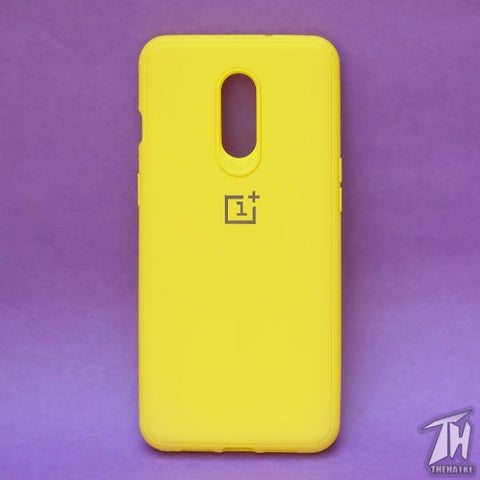 Yellow Silicone Case for Oneplus 6t