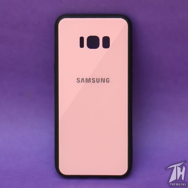 Rose gold mirror Silicone case for Samsung S8 plus