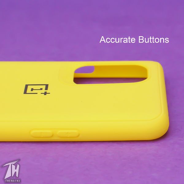 Yellow Silicone Case for Oneplus 9