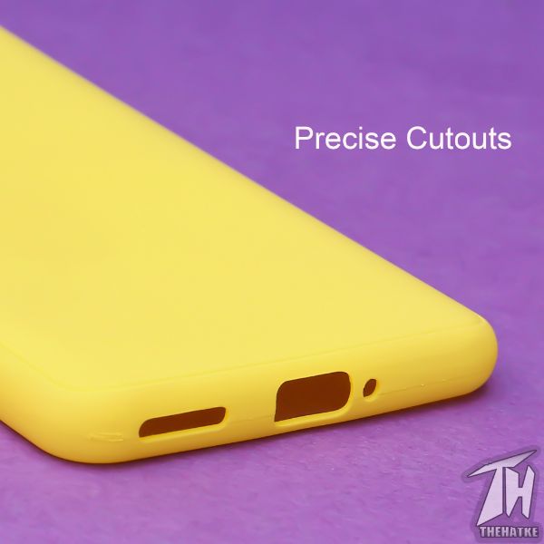 Yellow Silicone Case for Oneplus 9