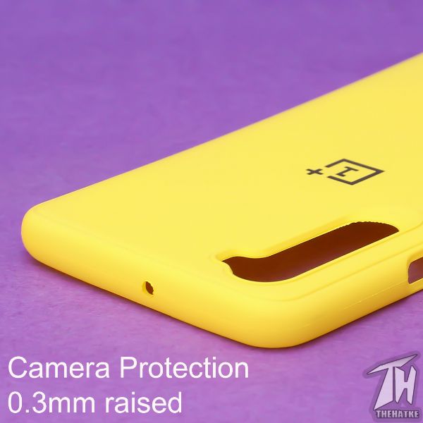 Yellow Silicone Case for Oneplus NORD