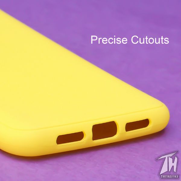 Yellow Silicone Case for Oneplus 6t