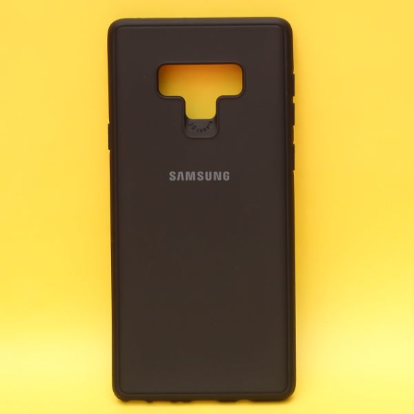 Black Silicone Case for Samsung Note 9