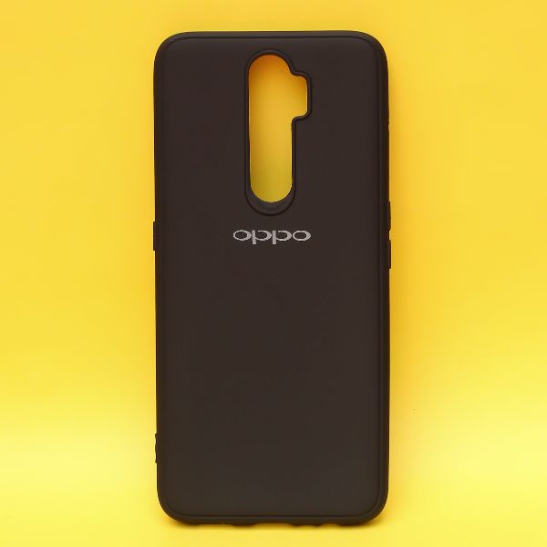 Black Silicone Case for Oppo A5 2020