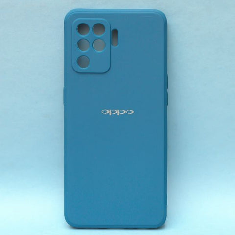 Cosmic Blue Candy Silicone Case for Oppo F19 Pro