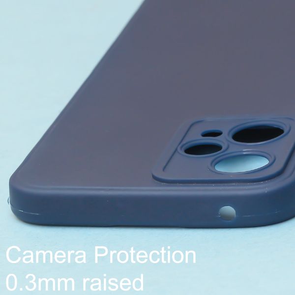 Dark Blue Candy Silicone Case for Realme 9 pro