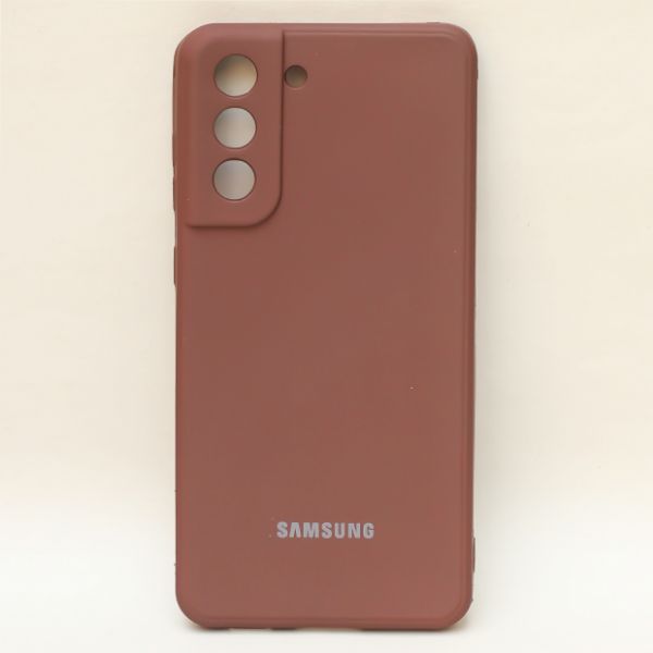 Dark Brown Candy Silicone Case for Samsung S21 FE