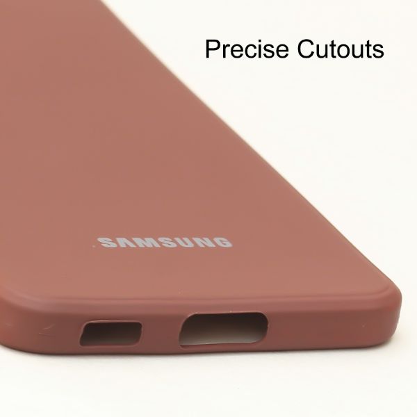 Dark Brown Candy Silicone Case for Samsung S21 FE