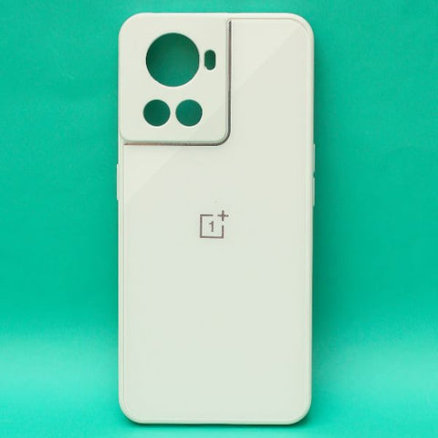 White camera Safe mirror case for Oneplus 10R