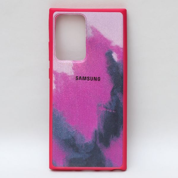 Roseate oil paint mirror case for Samsung Note 20 Ultra