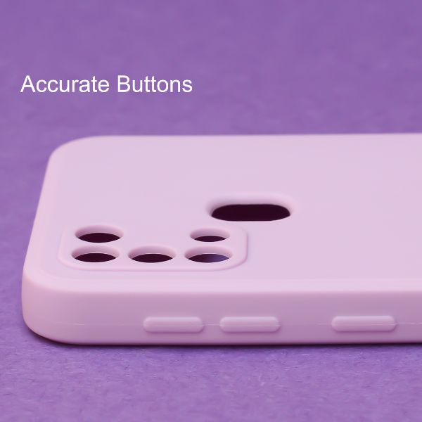 Purple Candy Silicone Case for Samsung f41