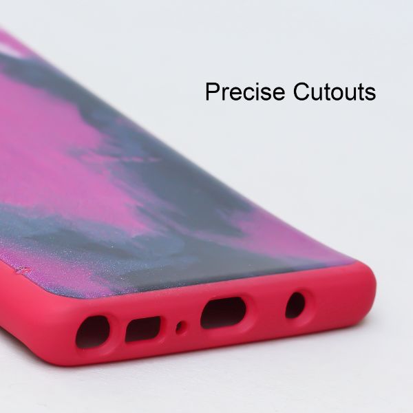 Roseate oil paint mirror case for Samsung Note 9