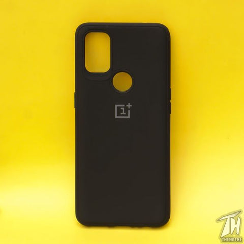 Black Silicone Case for Oneplus Nord N100