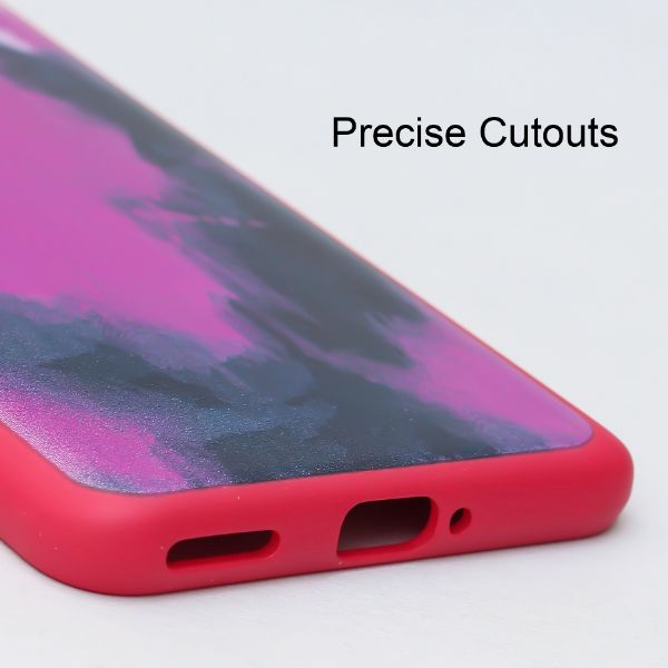 Roseate oil paint mirror case for Oneplus 9