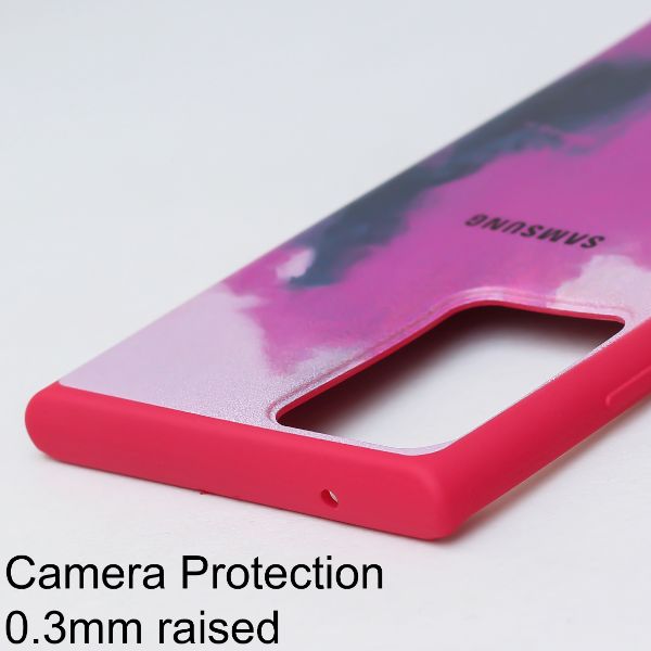 Roseate oil paint mirror case for Samsung Note 20 Ultra