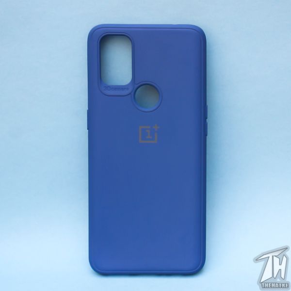 Dark Blue Silicone case for Oneplus Nord n100