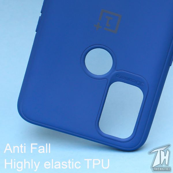 Dark Blue Silicone case for Oneplus Nord n100
