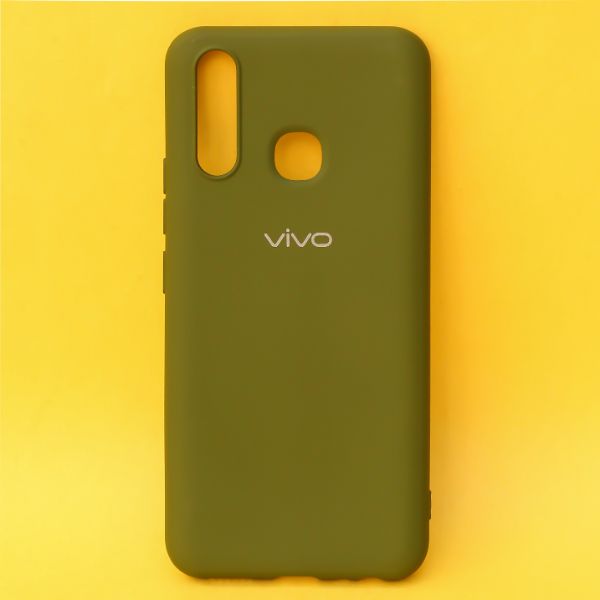 Green Original Silicone case for Vivo U20