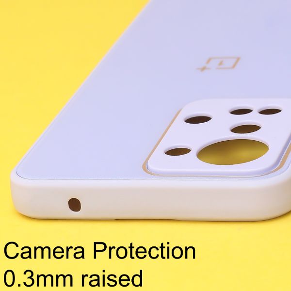 Purple camera Safe mirror case for Oneplus Nord 2T