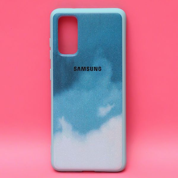 Thunder oil paint mirror case for Samsung S20
