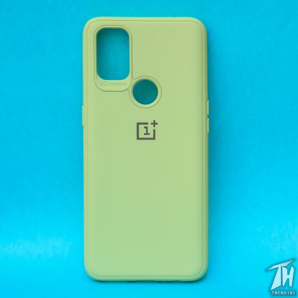 Light Green Silicone Case for Oneplus Nord N100