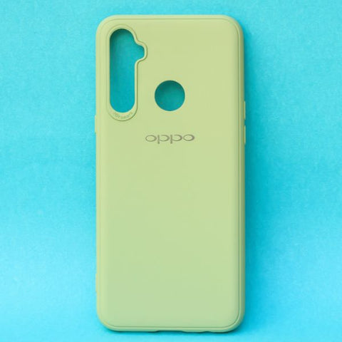 Light Green Silicone  case for Realme Narzo 10A