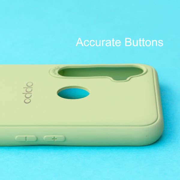 Light Green Silicone  case for Realme Narzo 10A
