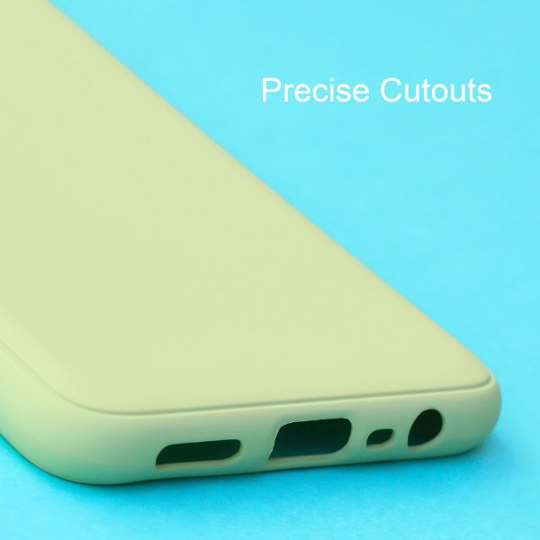 Light Green Silicone  case for Realme Narzo 10A