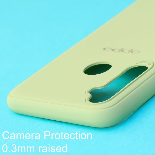 Light Green Silicone  case for Realme Narzo 10A