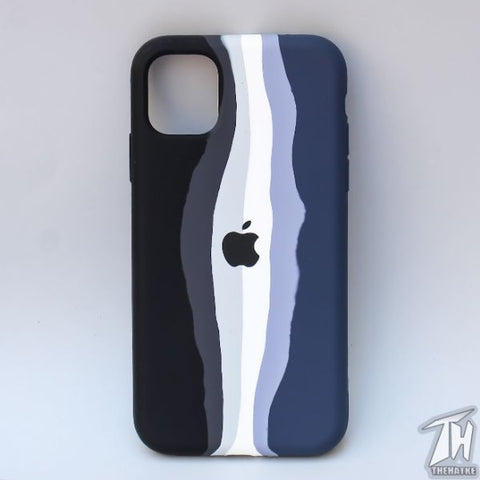 Monochrome Silicone Case for Apple iphone 11