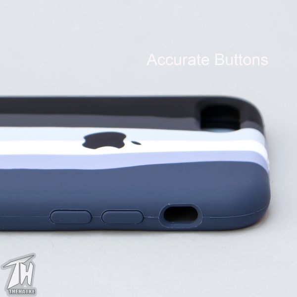 Monochrome Silicone Case for Apple iphone SE 2